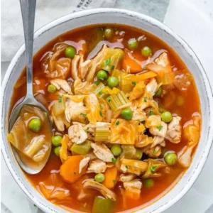 Flavor By Faith Soup of the Week: One-Pot Chicken and Cabbage Soup